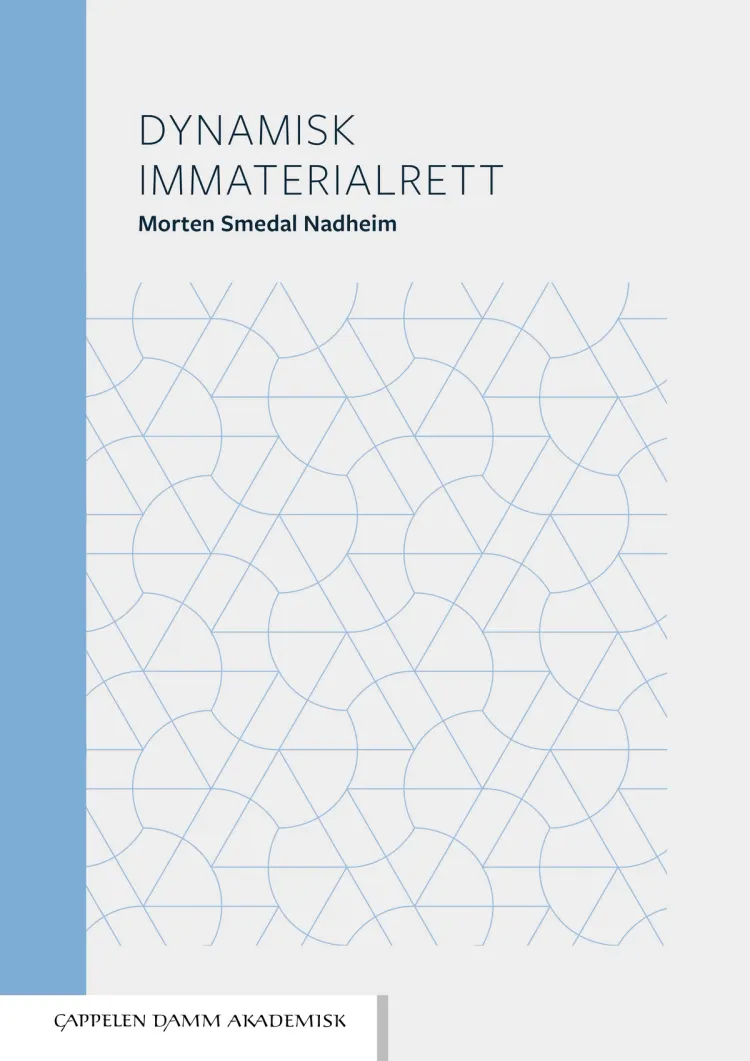Omslag Dynamisk immaterialrett av Morten Smedal Nadheim (Innbundet)
