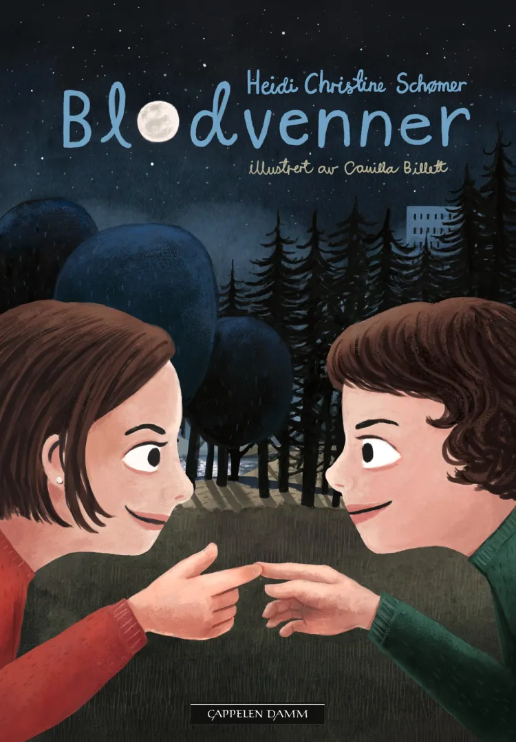 Omslag Blodvenner av Heidi Christine Schømer (Ebok)