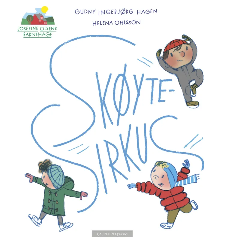 Omslag Skøytesirkus av Gudny Ingebjørg Hagen (Ebok)