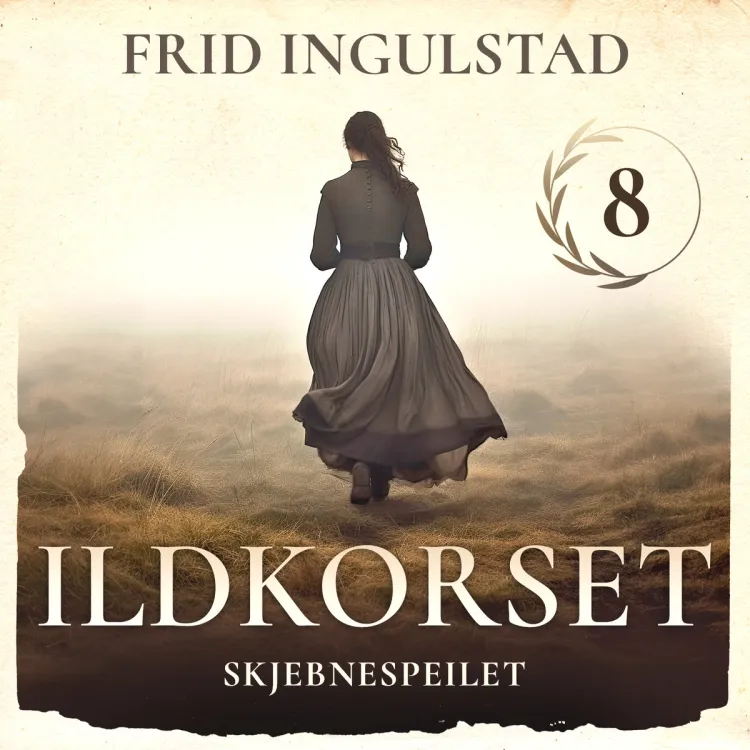 Omslag Skjebnespeilet av Frid Ingulstad (Lydbok)