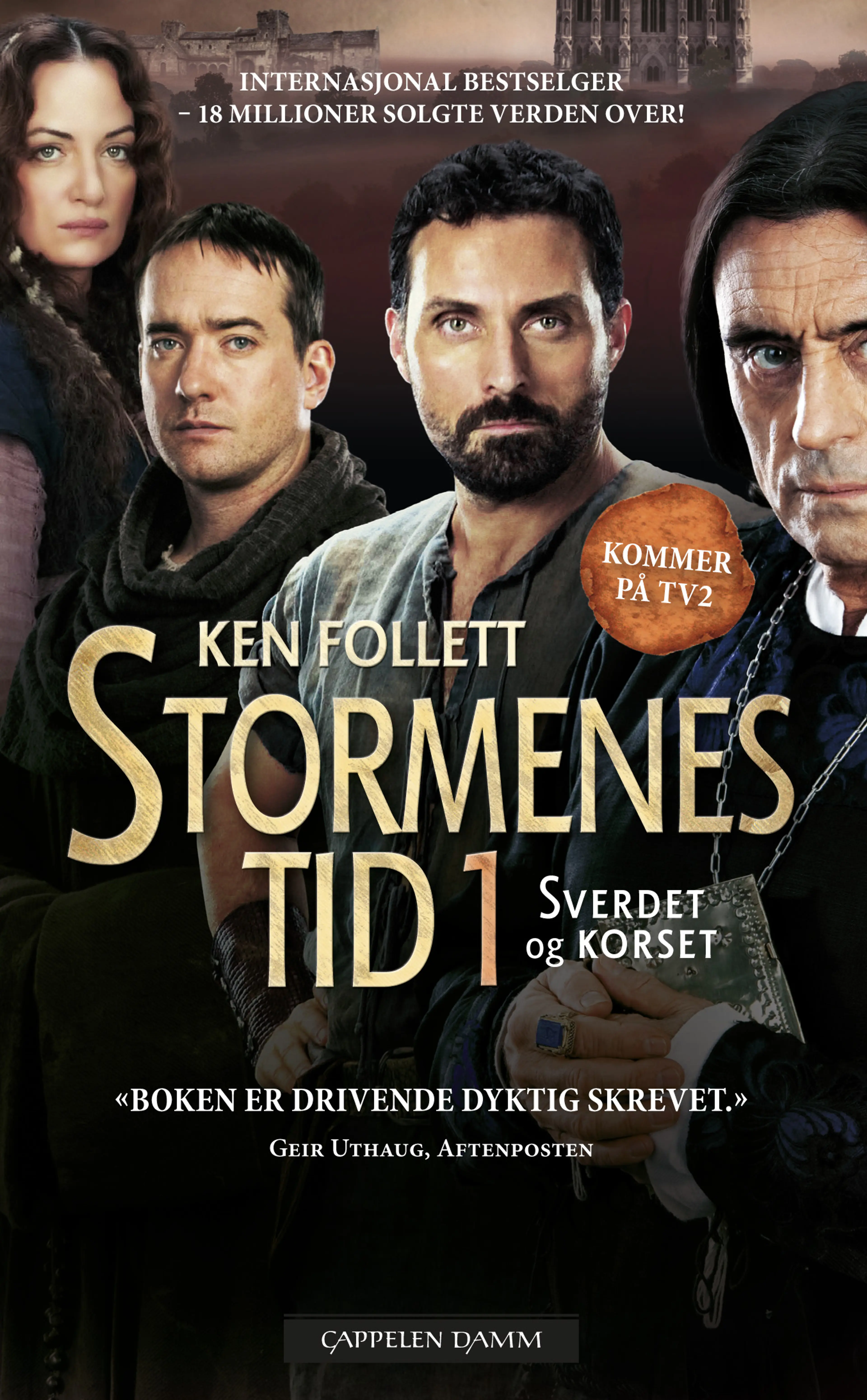 Omslag Stormenes tid av Ken Follett (Ebok)