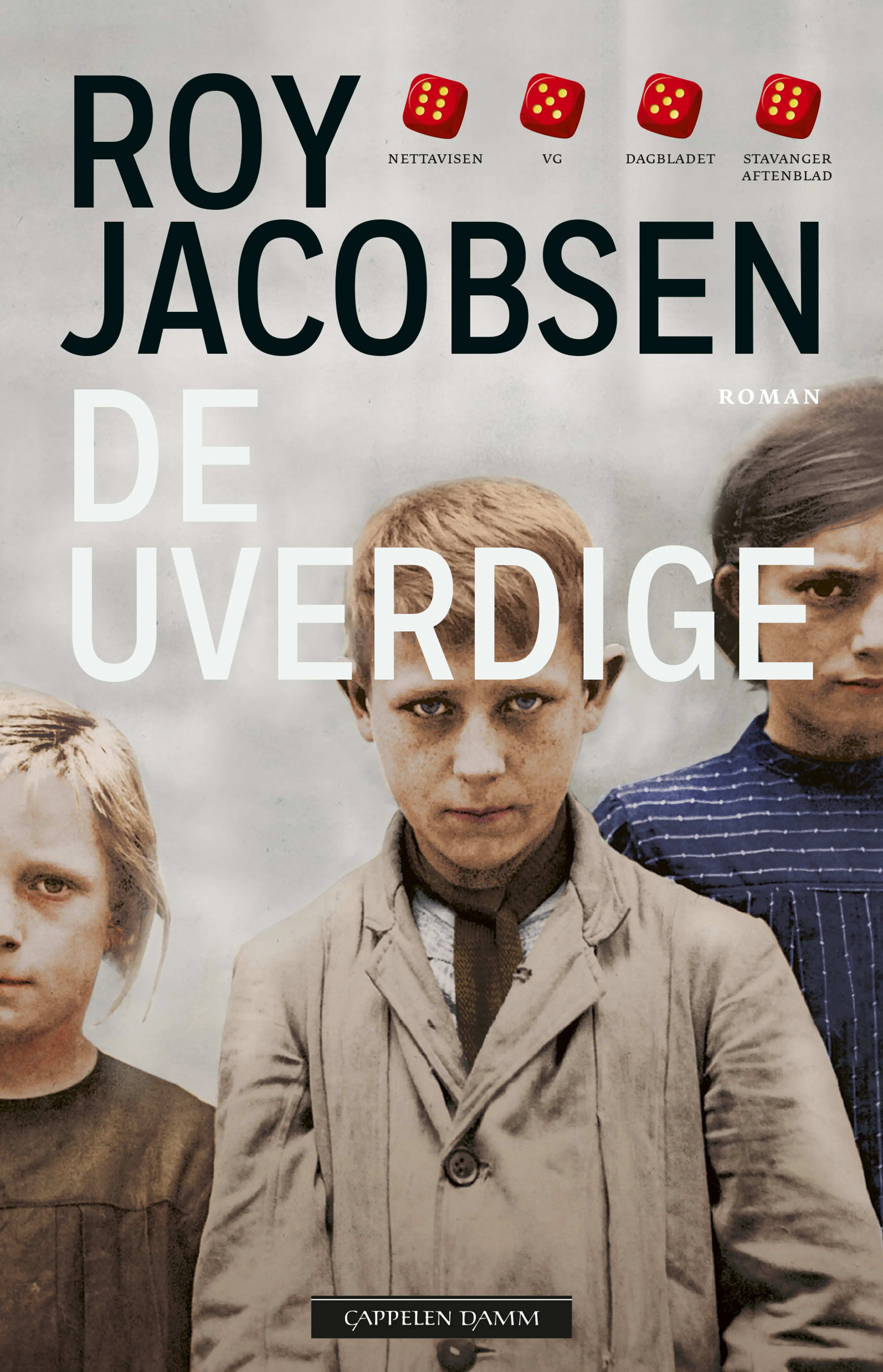 Omslag De uverdige av Roy Jacobsen (Heftet)