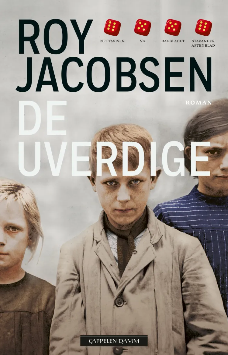 Omslag De uverdige av Roy Jacobsen (Heftet)