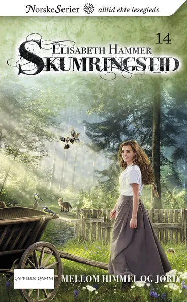 Omslag Mellom himmel og jord av Elisabeth Hammer (Heftet)