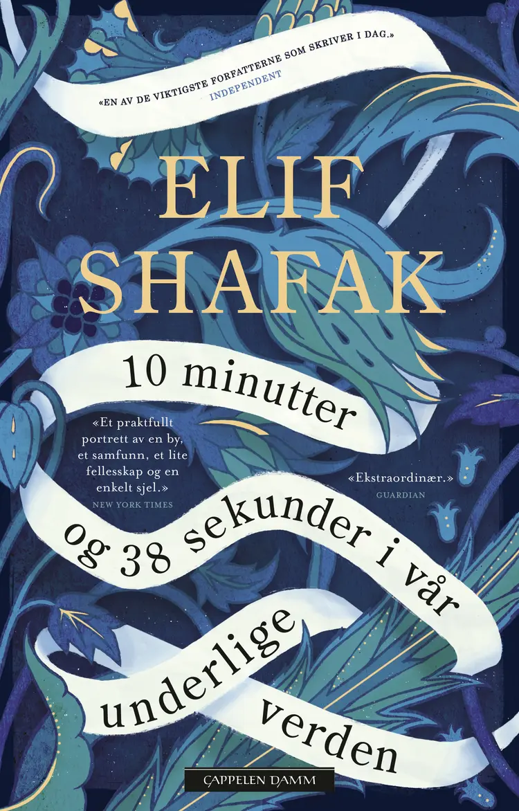 Omslag 10 minutter og 38 sekunder i vår underlige verden av Elif Shafak (Ebok)