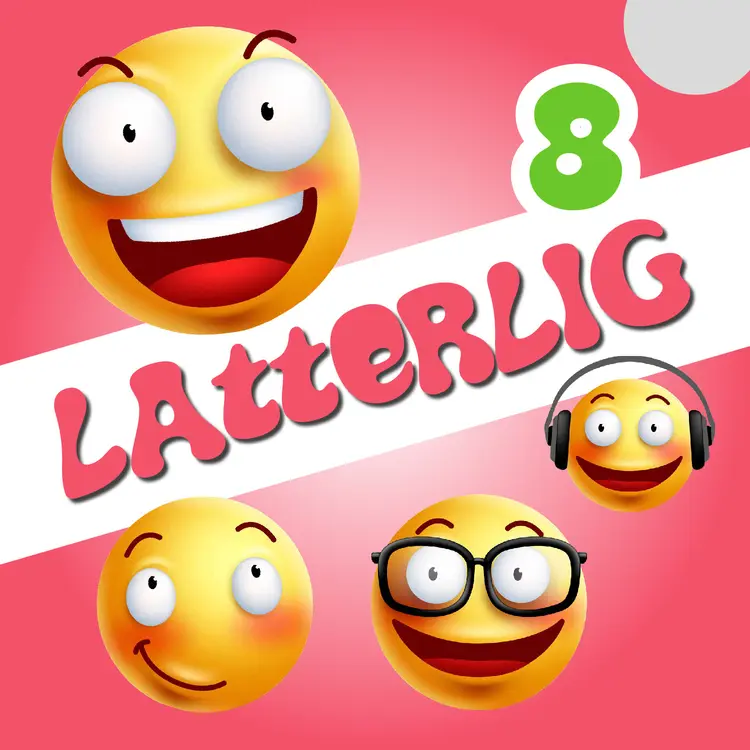 Omslag Latterlig 8 av Latterlig (Lydbok)