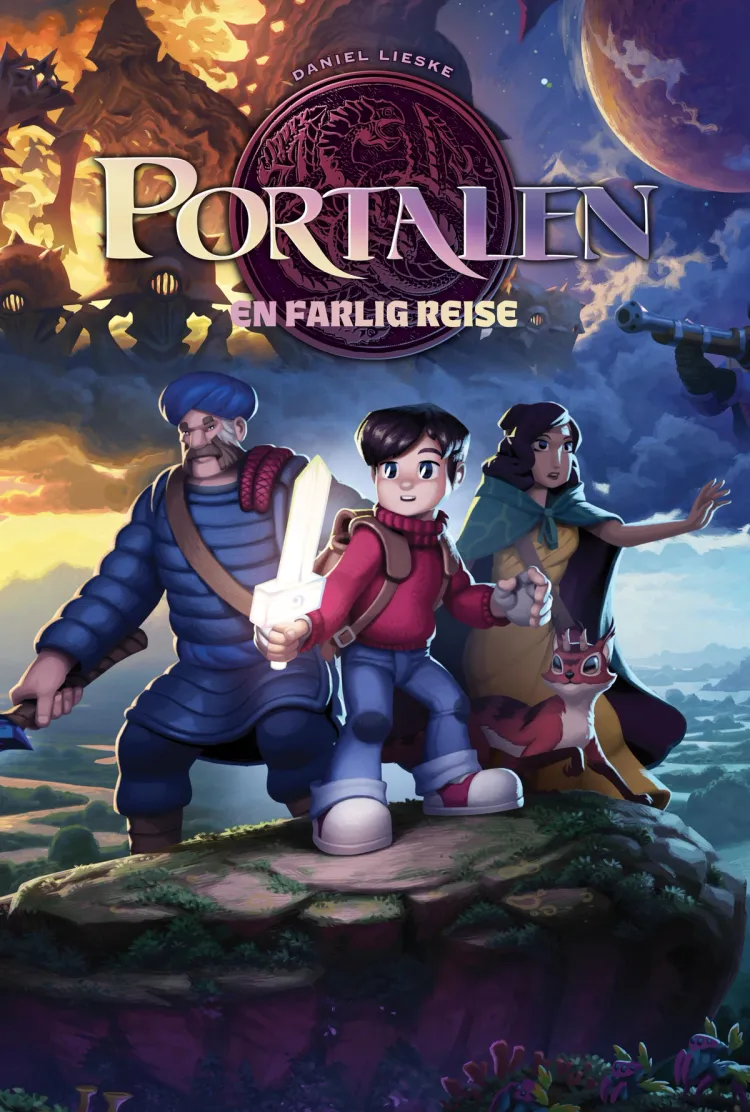 Omslag Portalen 3: En farlig reise av Daniel Lieske (Innbundet)