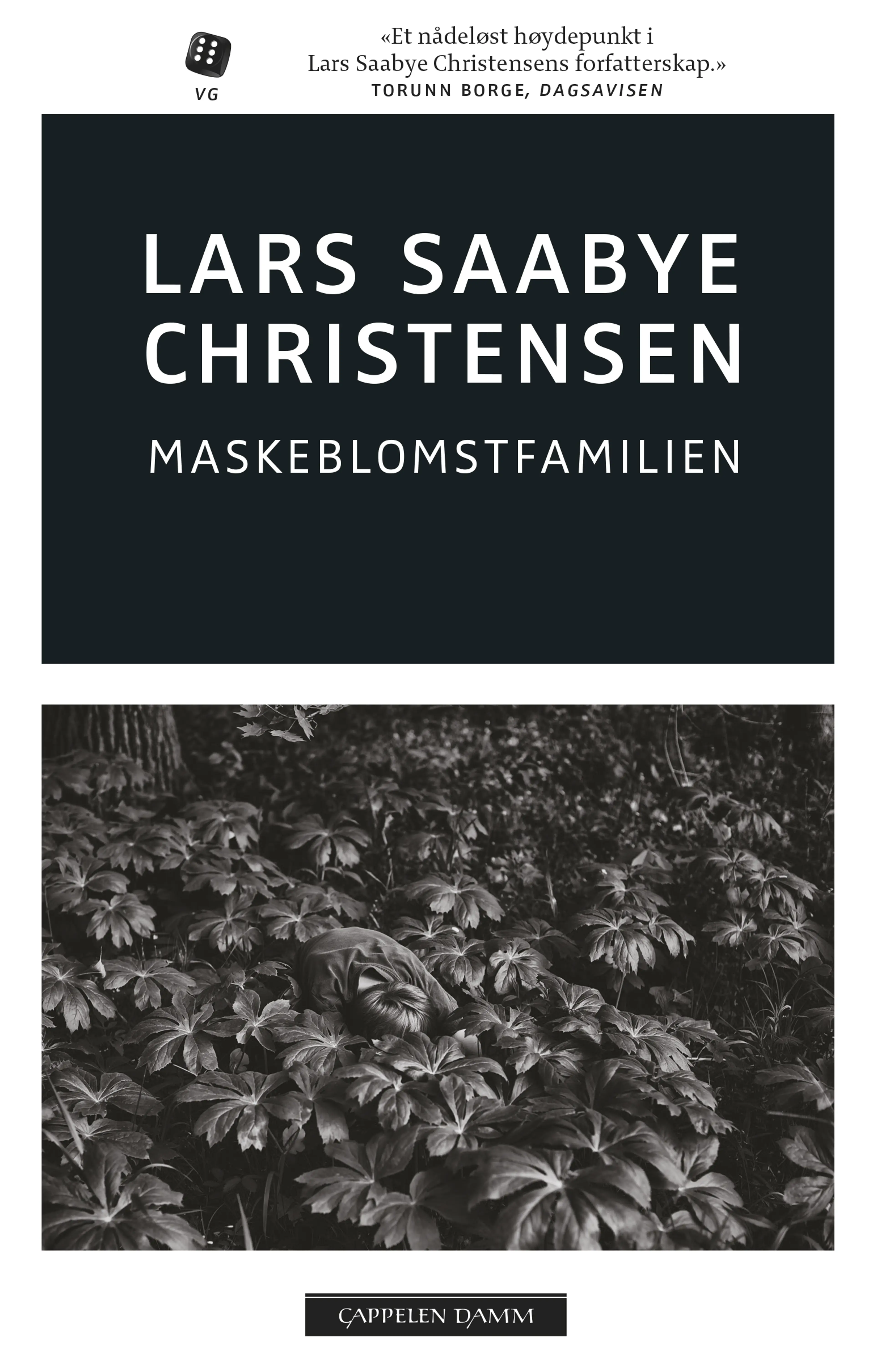 Omslag Maskeblomstfamilien av Lars Saabye Christensen (Heftet)