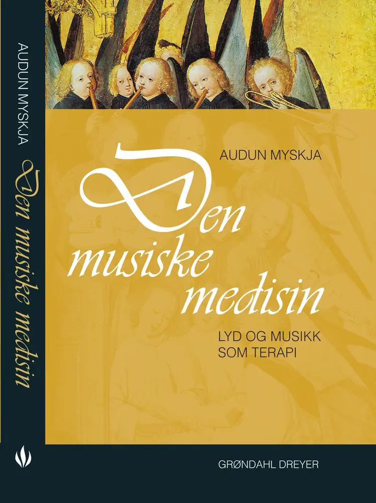 Omslag Den musiske medisin av Audun Myskja (Innbundet)
