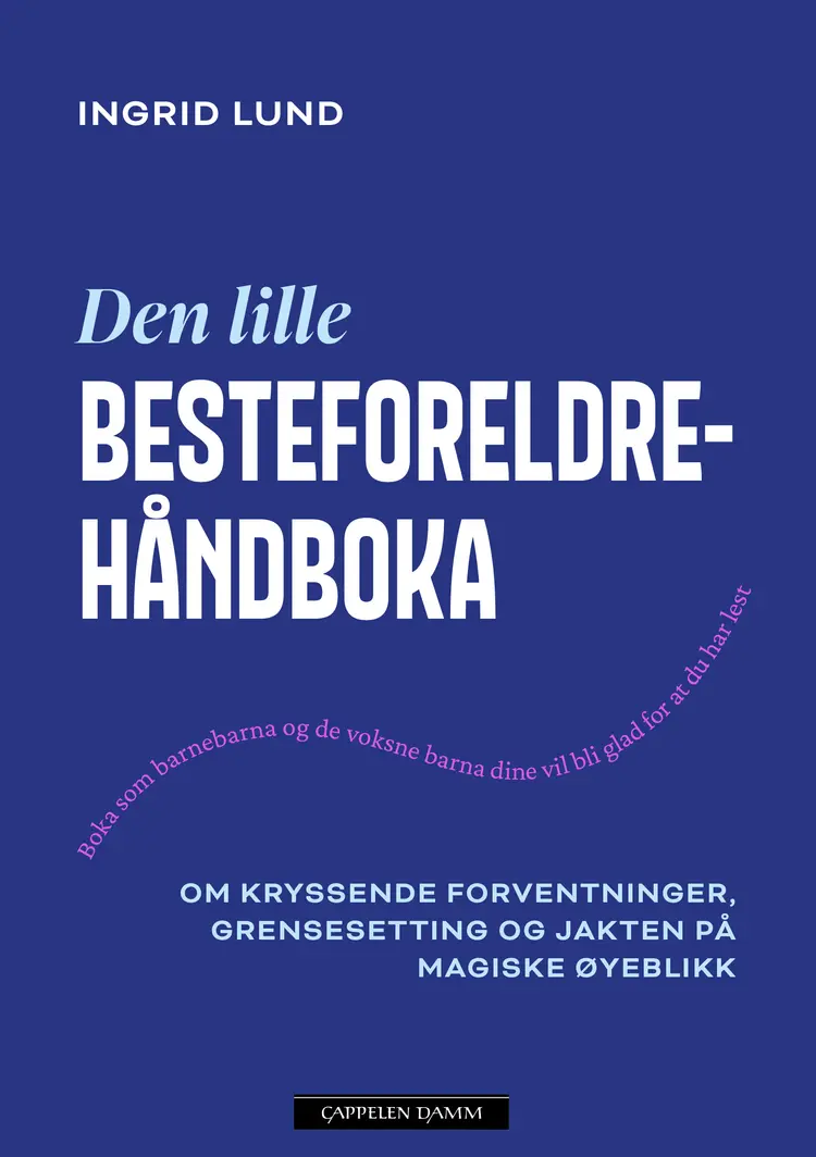Omslag Den lille besteforeldrehåndboka av Ingrid Lund (Ebok)