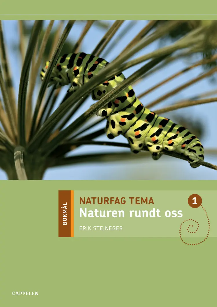 Omslag Naturfag Tema Naturen rundt oss av Erik Steineger (Heftet)