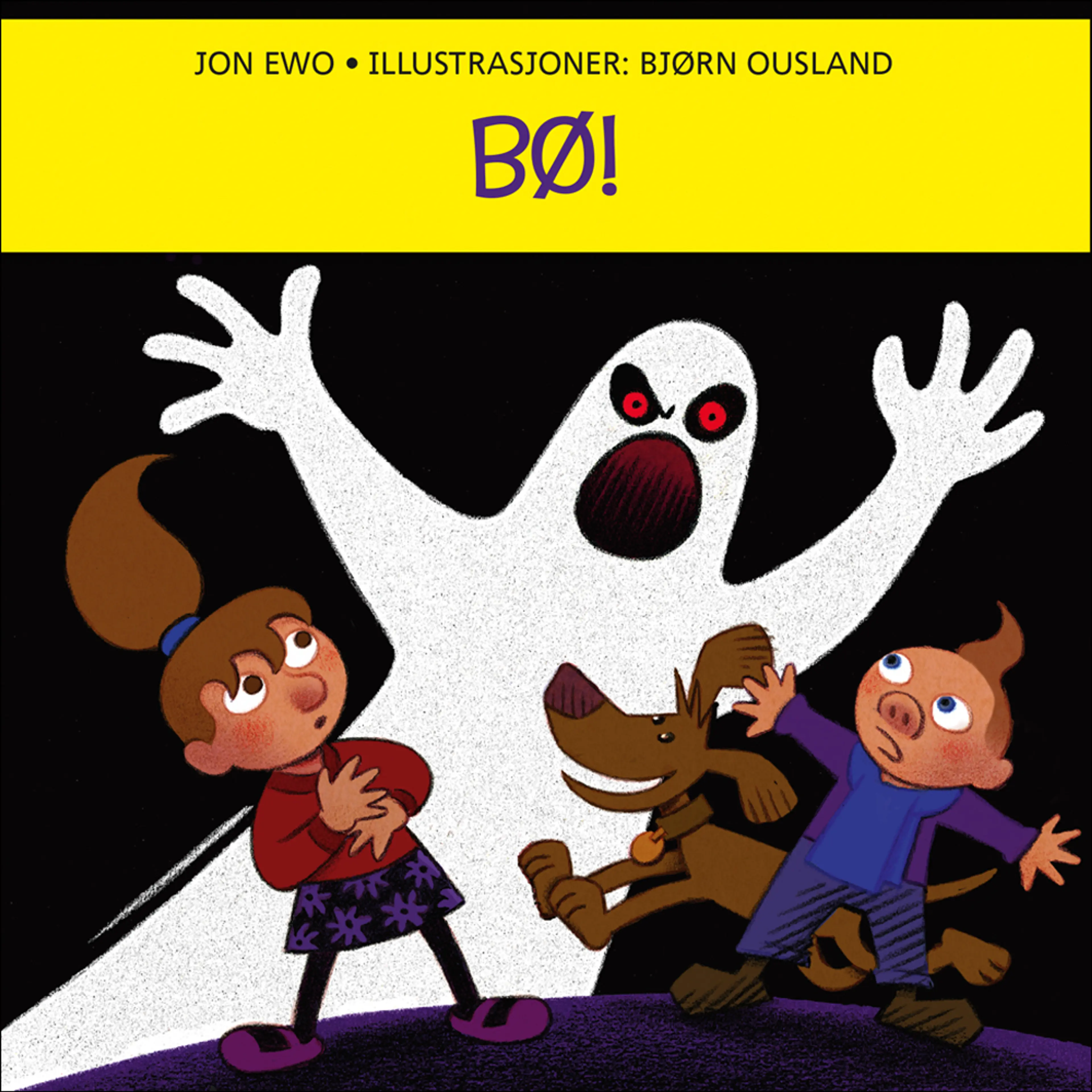 Omslag Bø! av Jon Ewo (Lydbok)