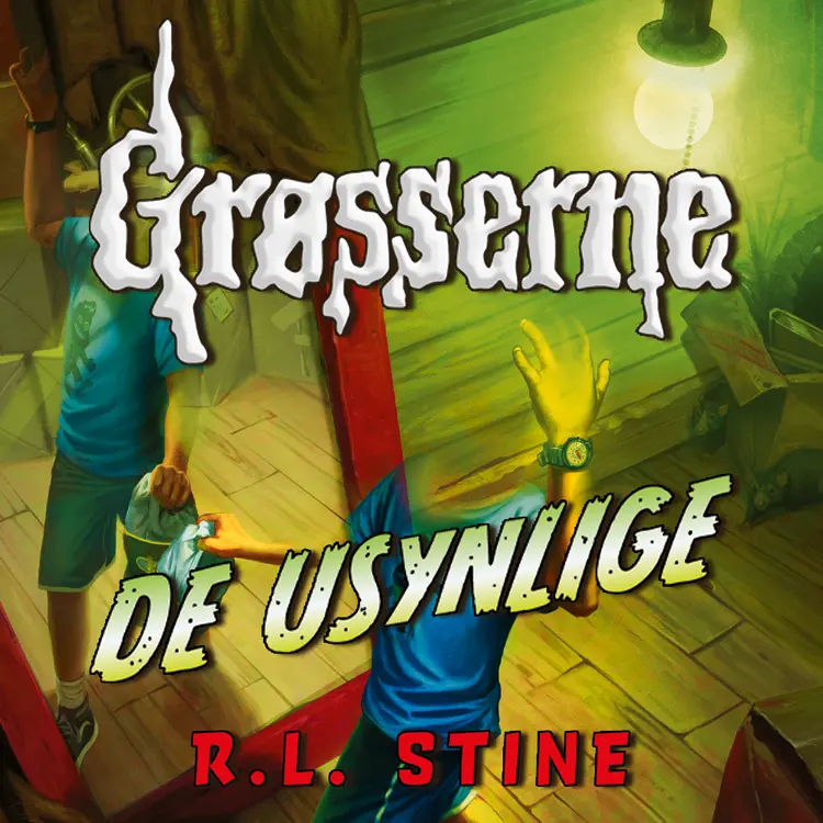 Omslag De usynlige av R.L. Stine (Lydbok)