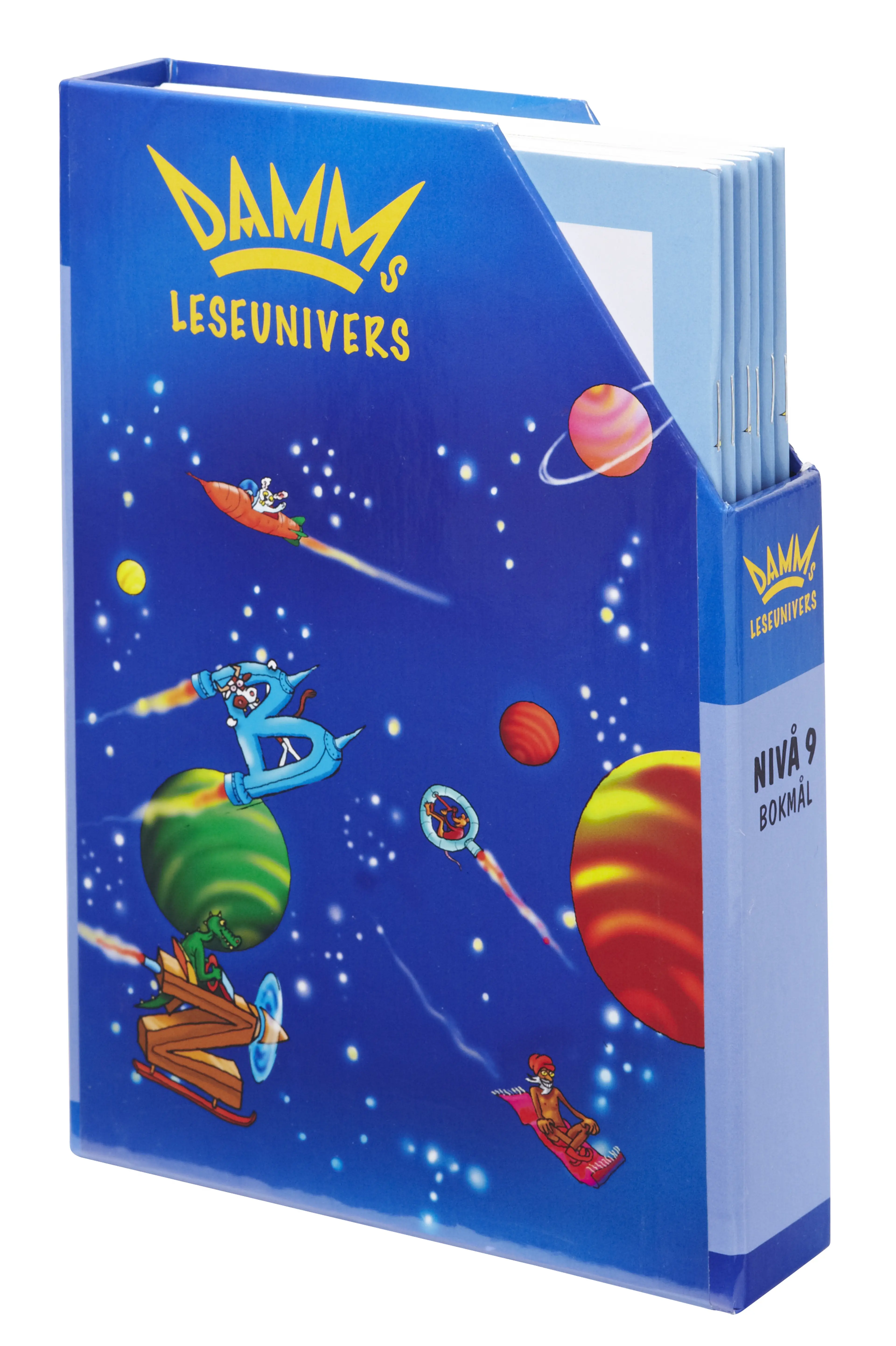 Omslag Damms leseunivers 1 Nivå 9 av Birgit Eriksson (Eske)