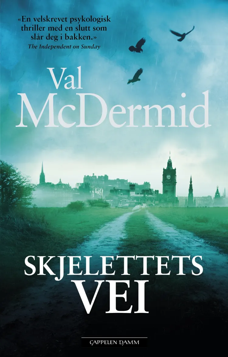 Omslag Skjelettets vei av Val McDermid (Innbundet)