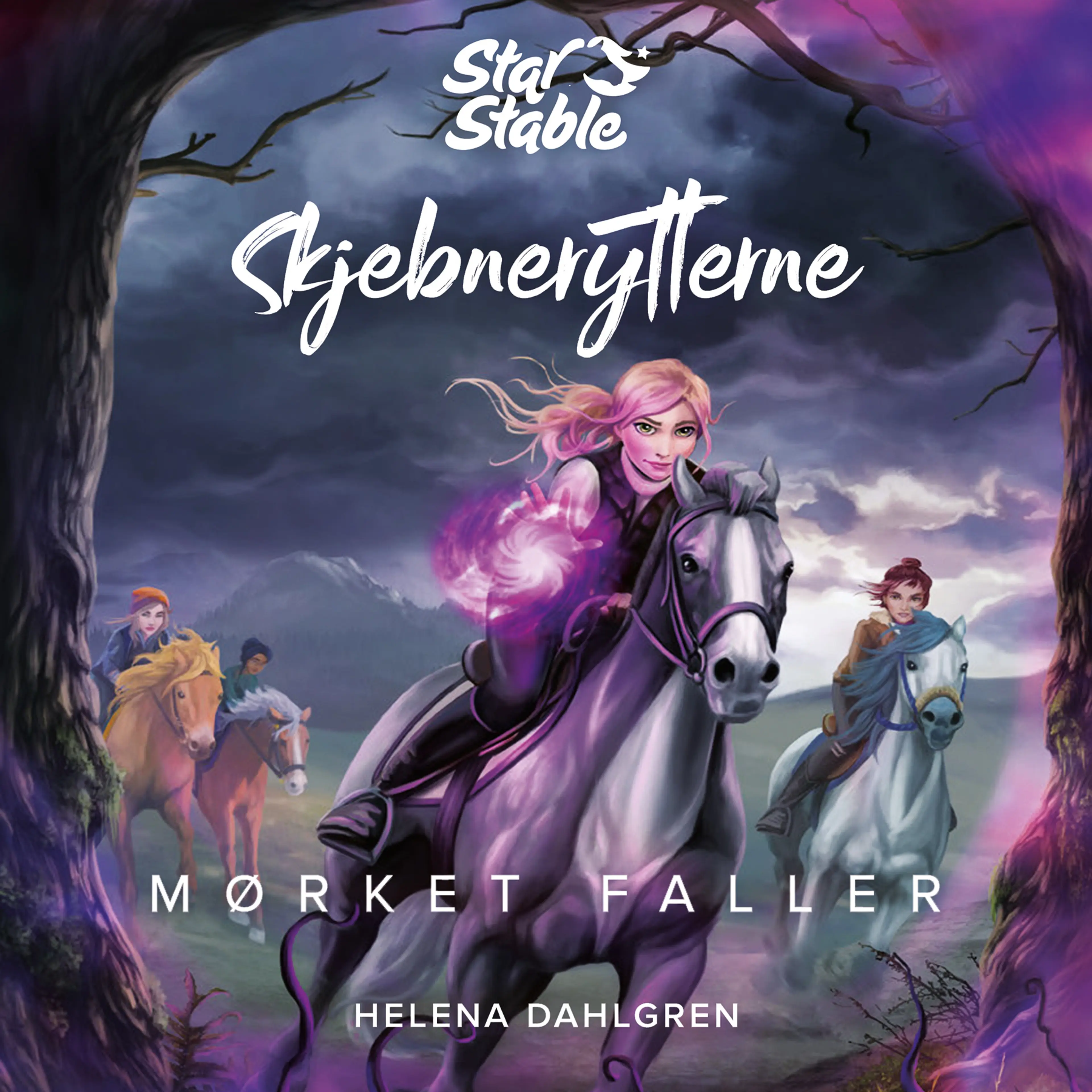 Omslag Skjebnerytterne - Mørket faller av Helena Dahlgren (Lydbok)