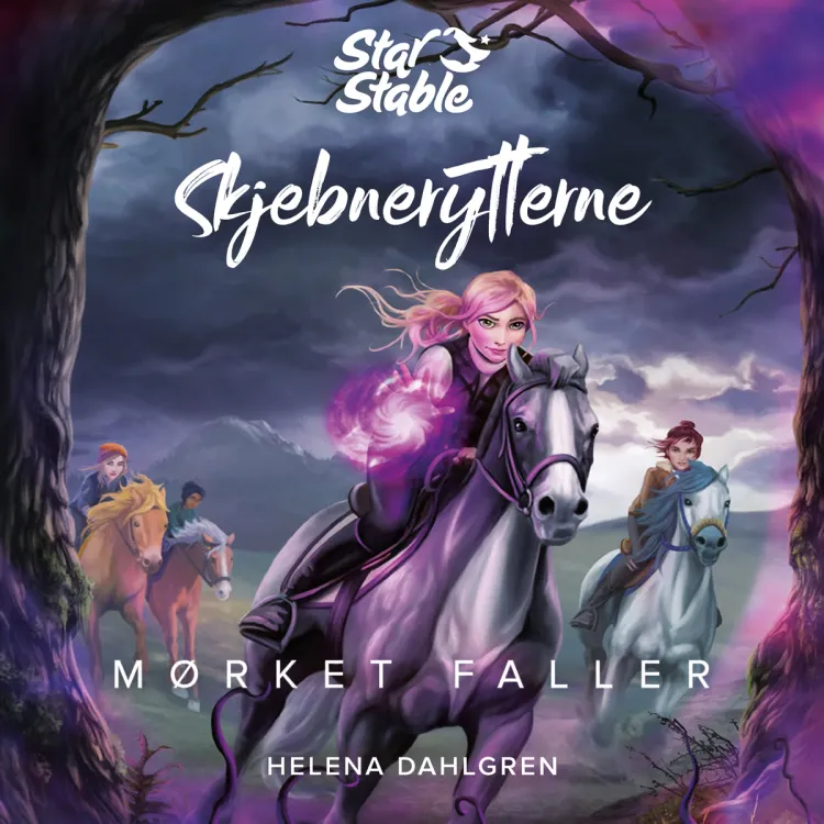 Omslag Skjebnerytterne - Mørket faller av Helena Dahlgren (Lydbok)