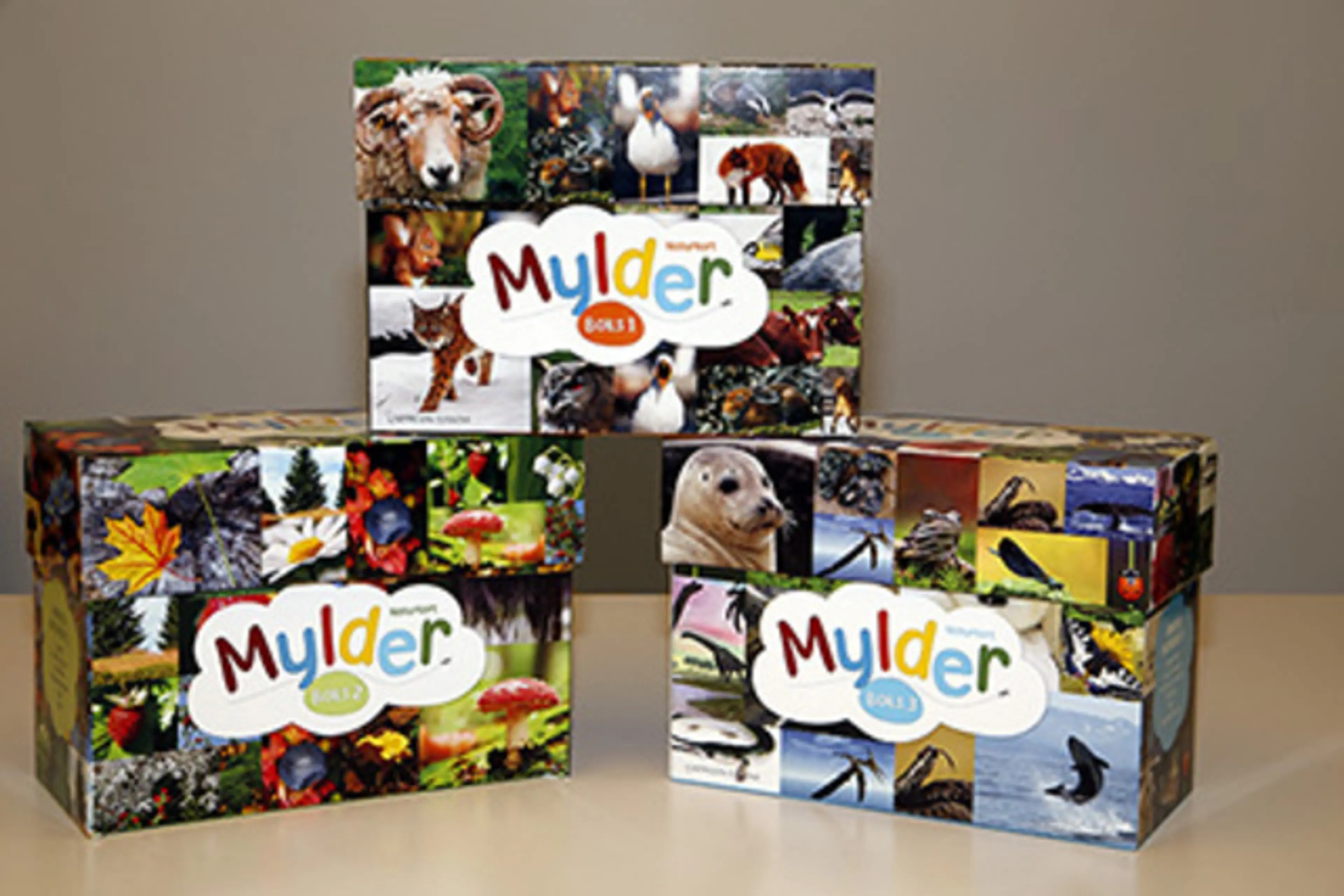 Omslag Mylder Naturkort 1-3 av Kristina  Reiten (Eske)