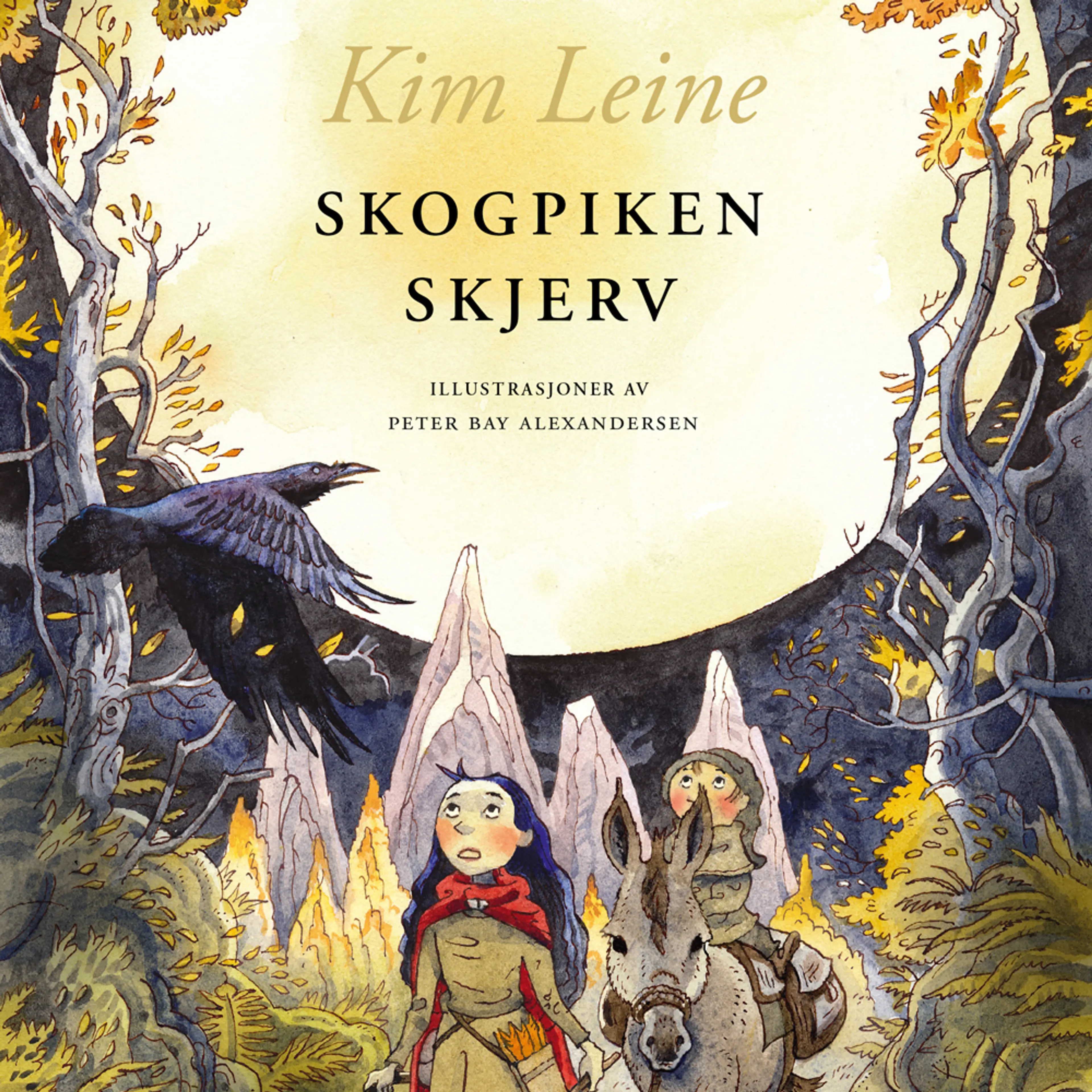 Omslag Skogpiken Skjerv av Kim Leine (Lydbok)