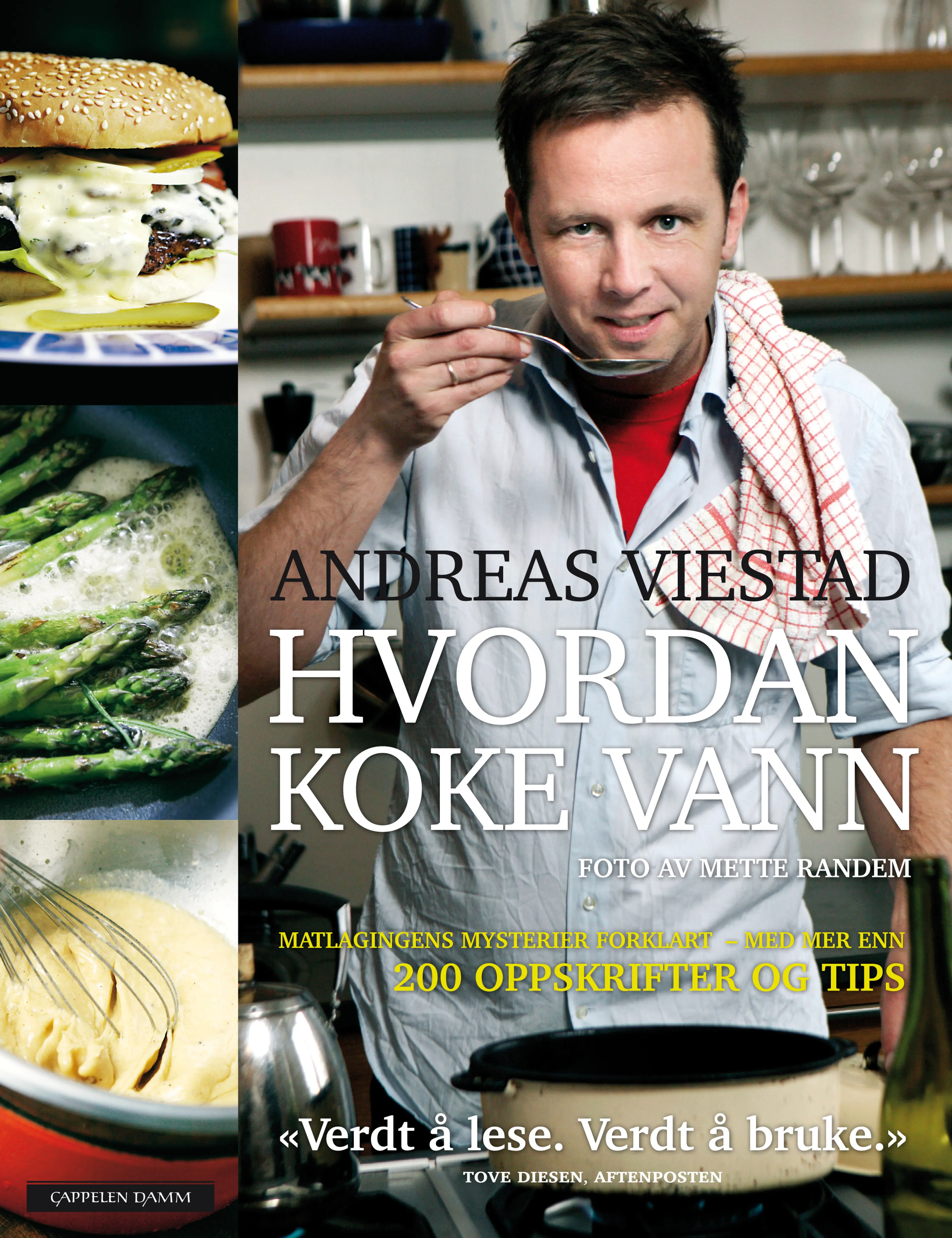 Omslag Hvordan koke vann av Andreas Viestad (Innbundet)