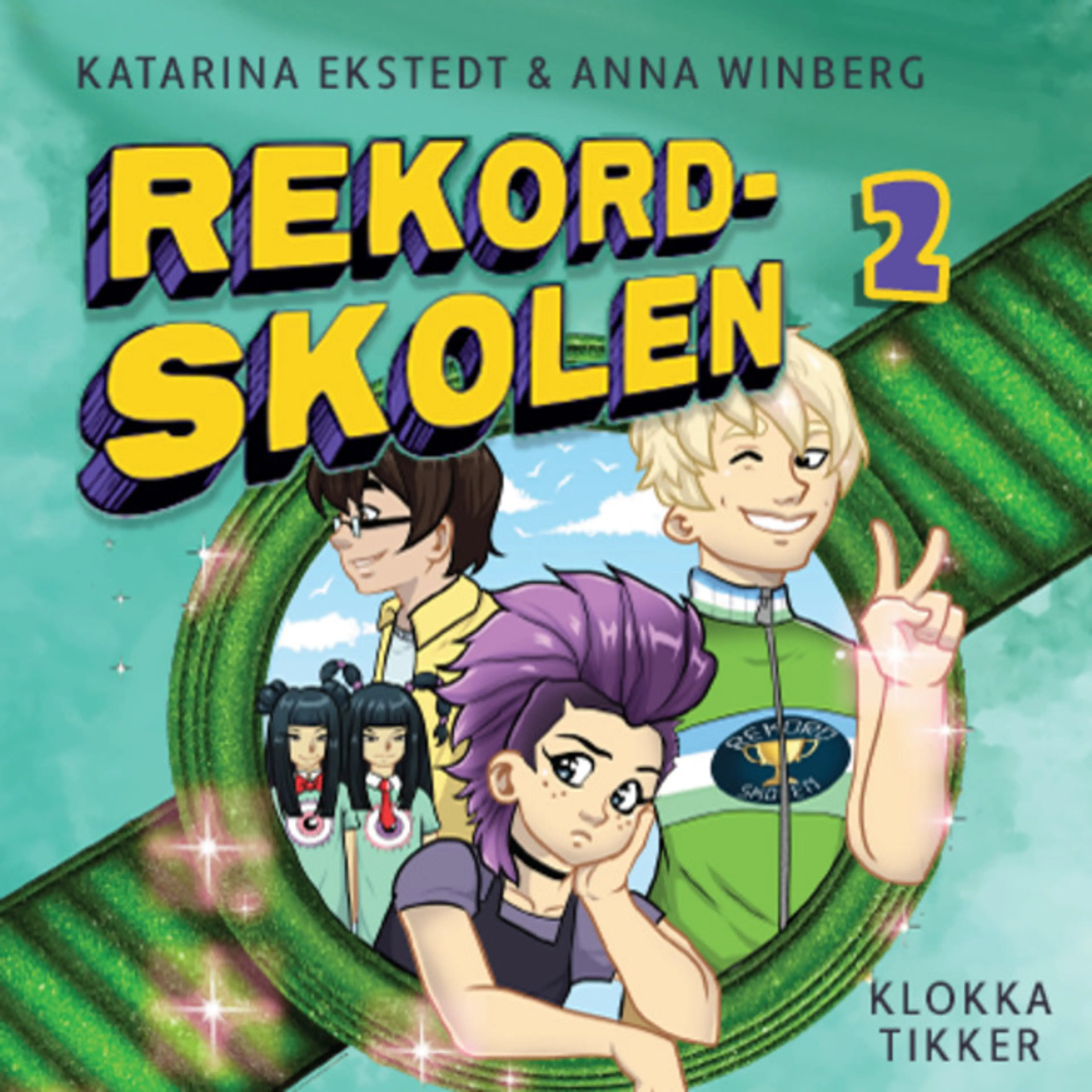Omslag Klokka tikker av Katarina Ekstedt og Anna Winberg (Lydbok)