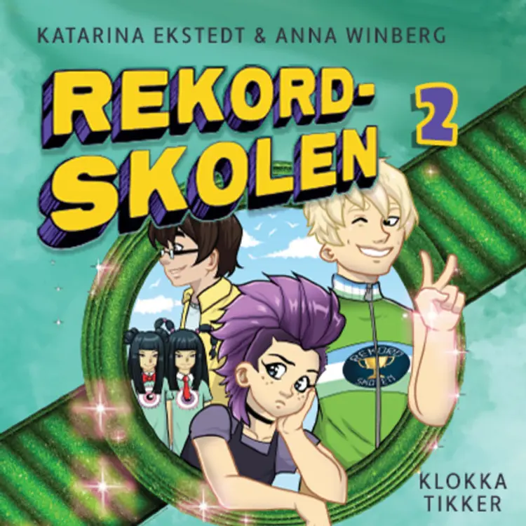 Omslag Klokka tikker av Katarina Ekstedt og Anna Winberg (Lydbok)