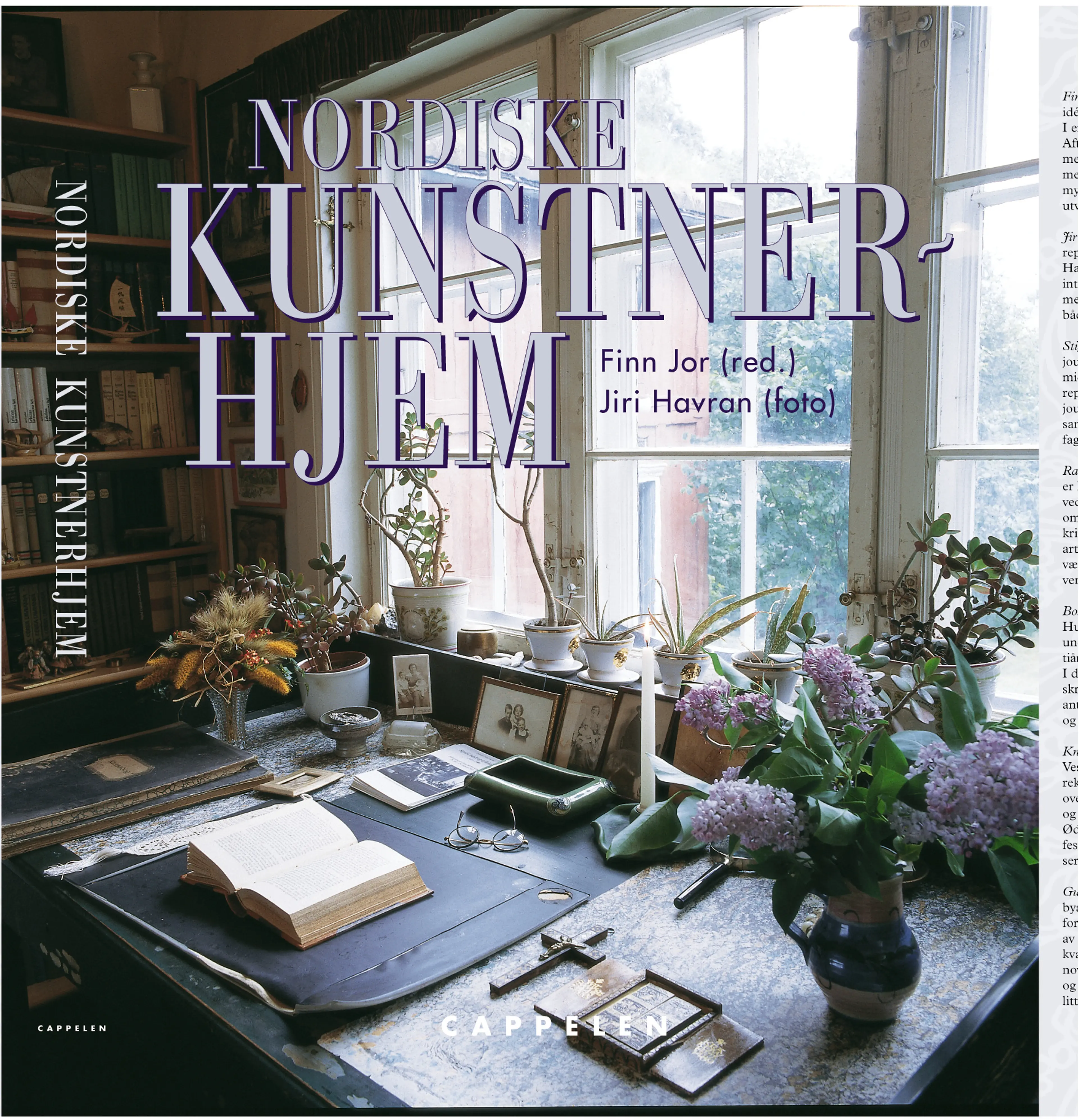 Omslag Nordiske kunstnerhjem (Innbundet)