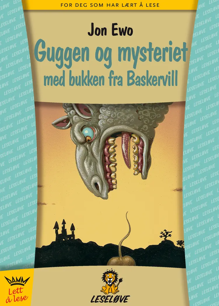 Omslag Guggen og mysteriet med bukken fra Baskervill av Jon Ewo (Innbundet)