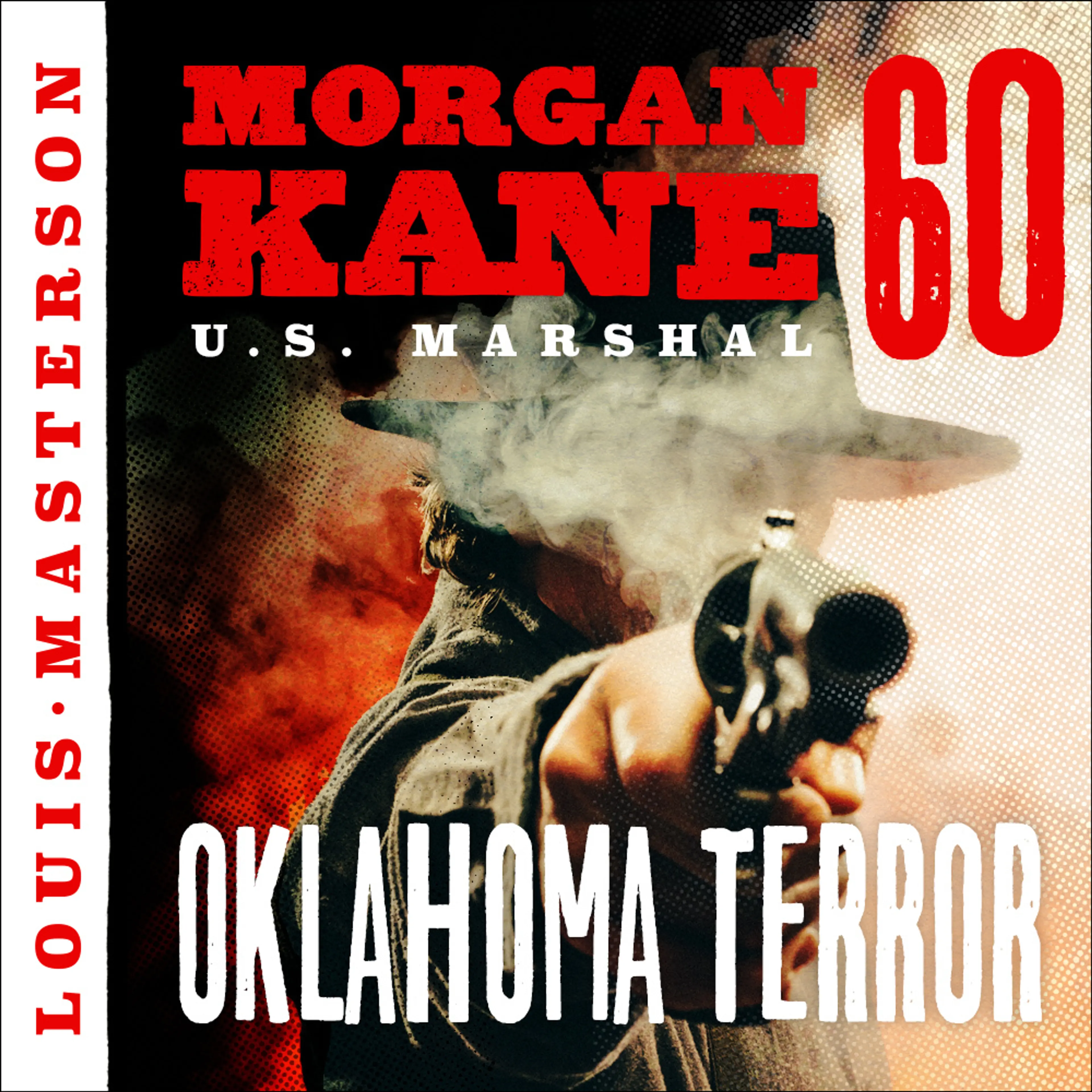 Omslag Oklahoma terror av Louis Masterson (Lydbok)
