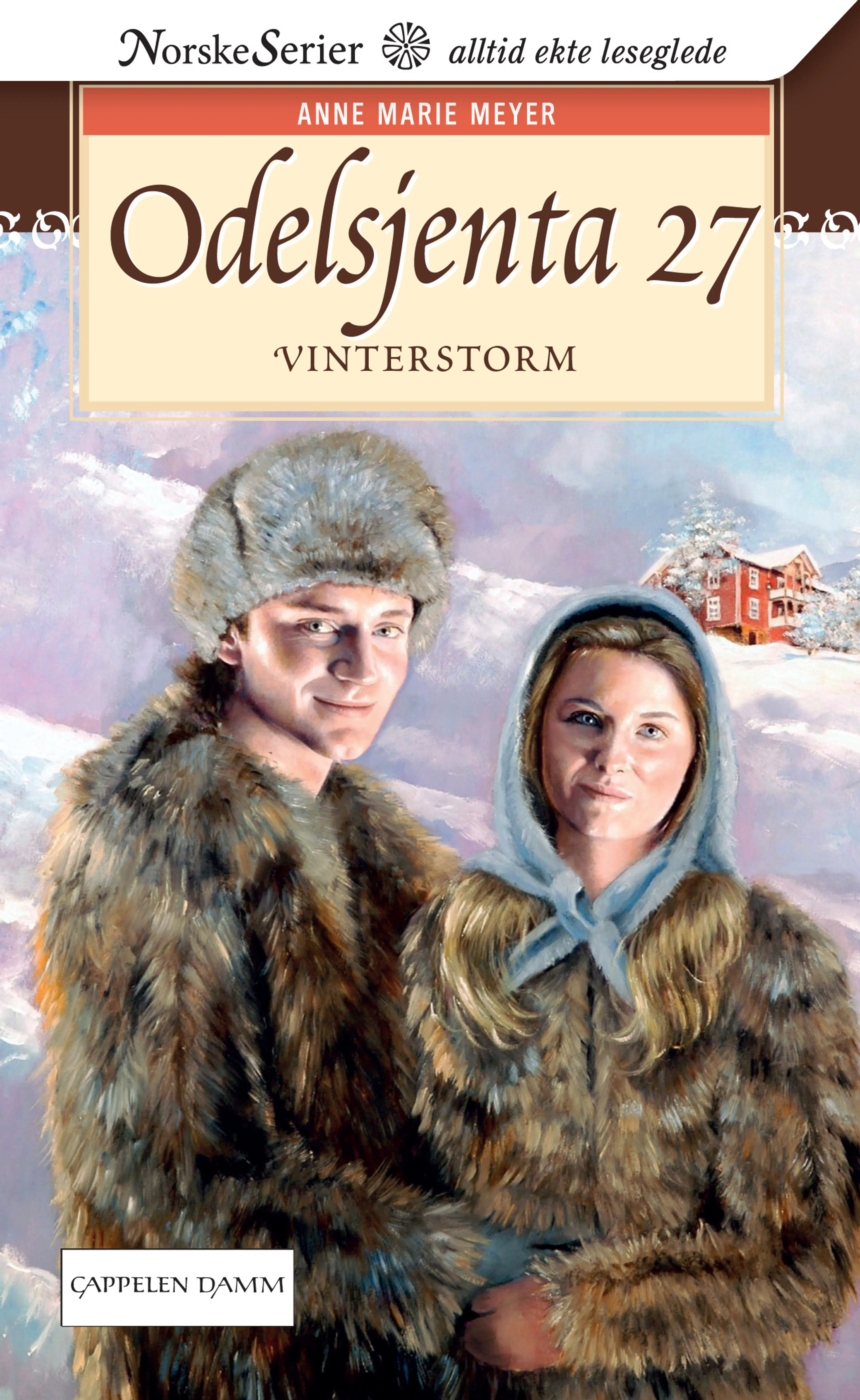 Omslag Vinterstorm av Anne Marie Løvlie Meyer (Ebok)