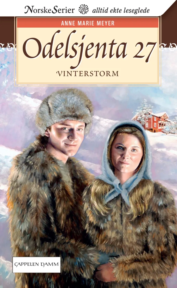 Omslag Vinterstorm av Anne Marie Løvlie Meyer (Ebok)