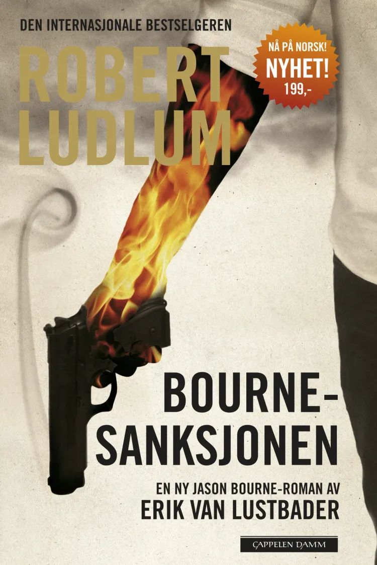Omslag Bourne-sanksjonen av Eric van Lustbader (Ebok)