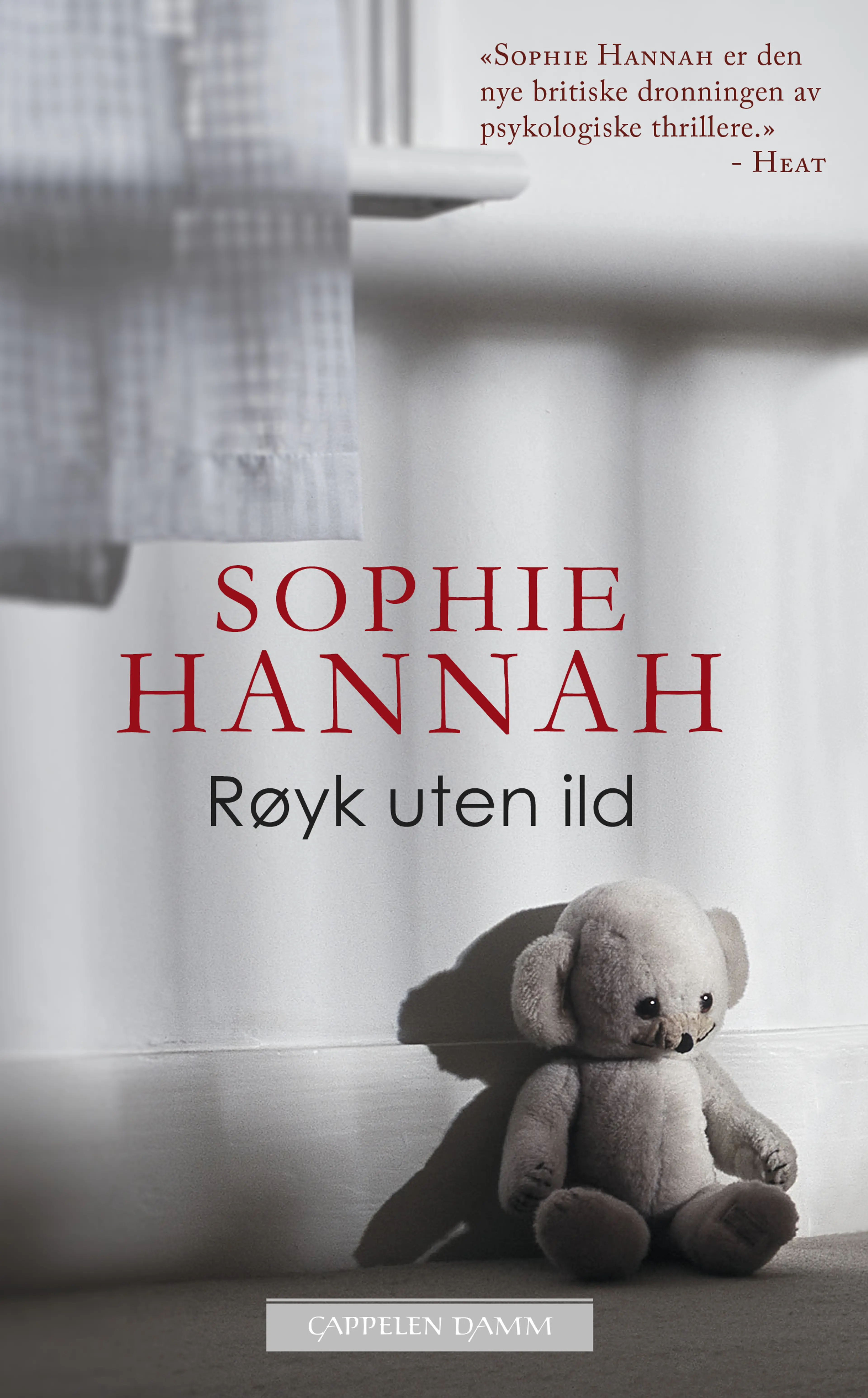 Omslag Røyk uten ild av Sophie Hannah (Innbundet)