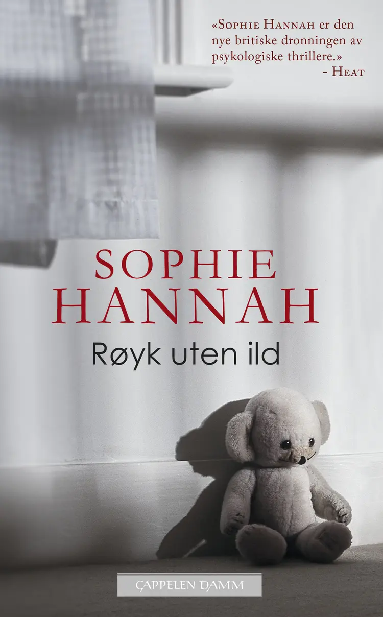 Omslag Røyk uten ild av Sophie Hannah (Innbundet)