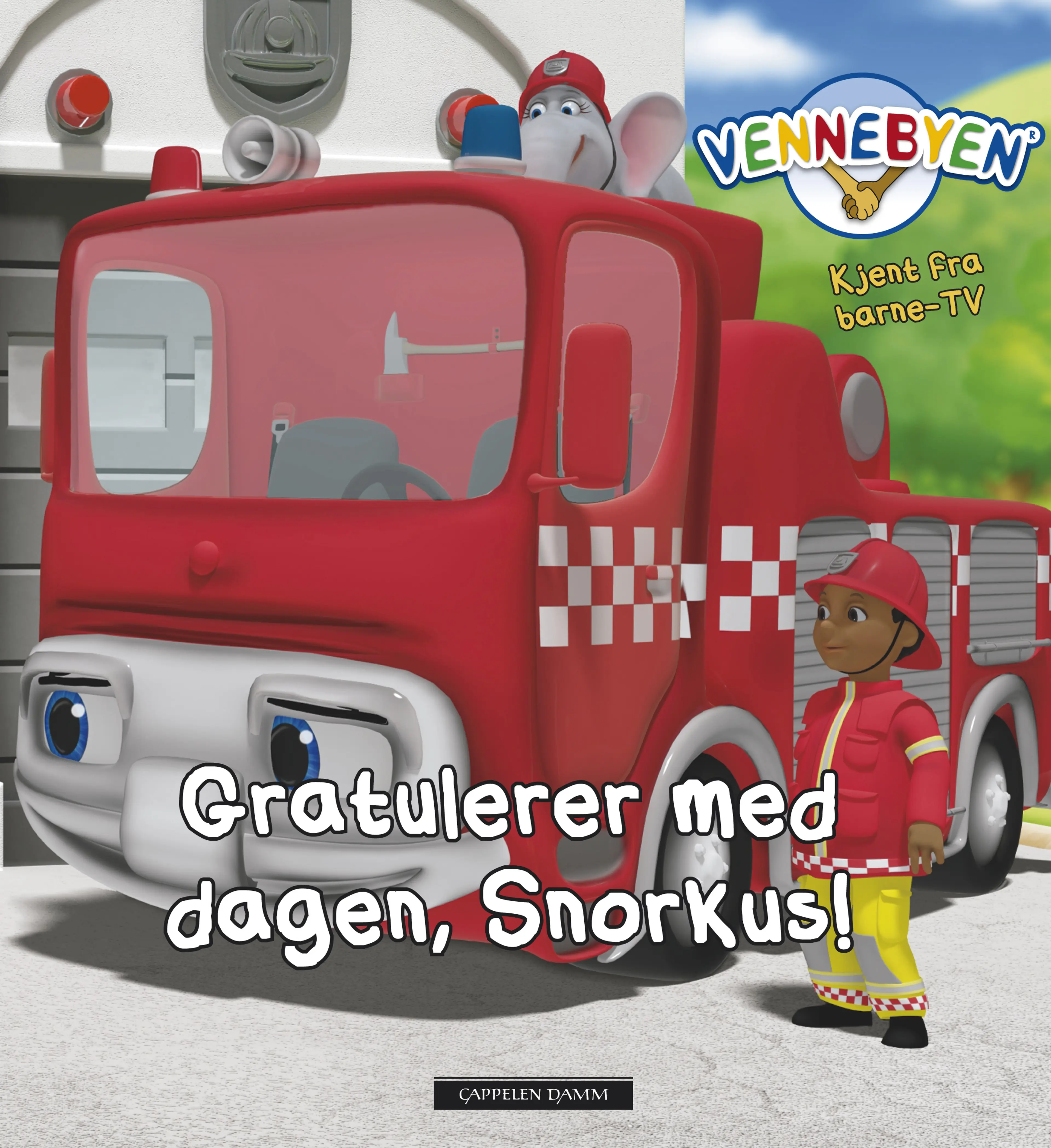 Omslag Vennebyen - Gratulerer med dagen, Snorkus! av CreaCon Entertainment AS (Innbundet)