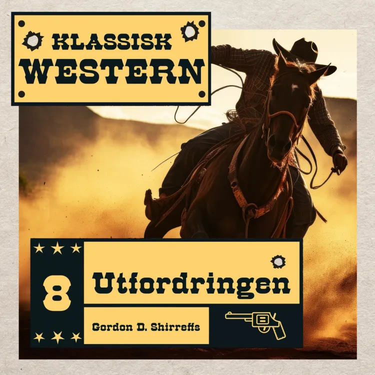 Omslag Utfordringen av Gordon D. Shirreffs (Lydbok)