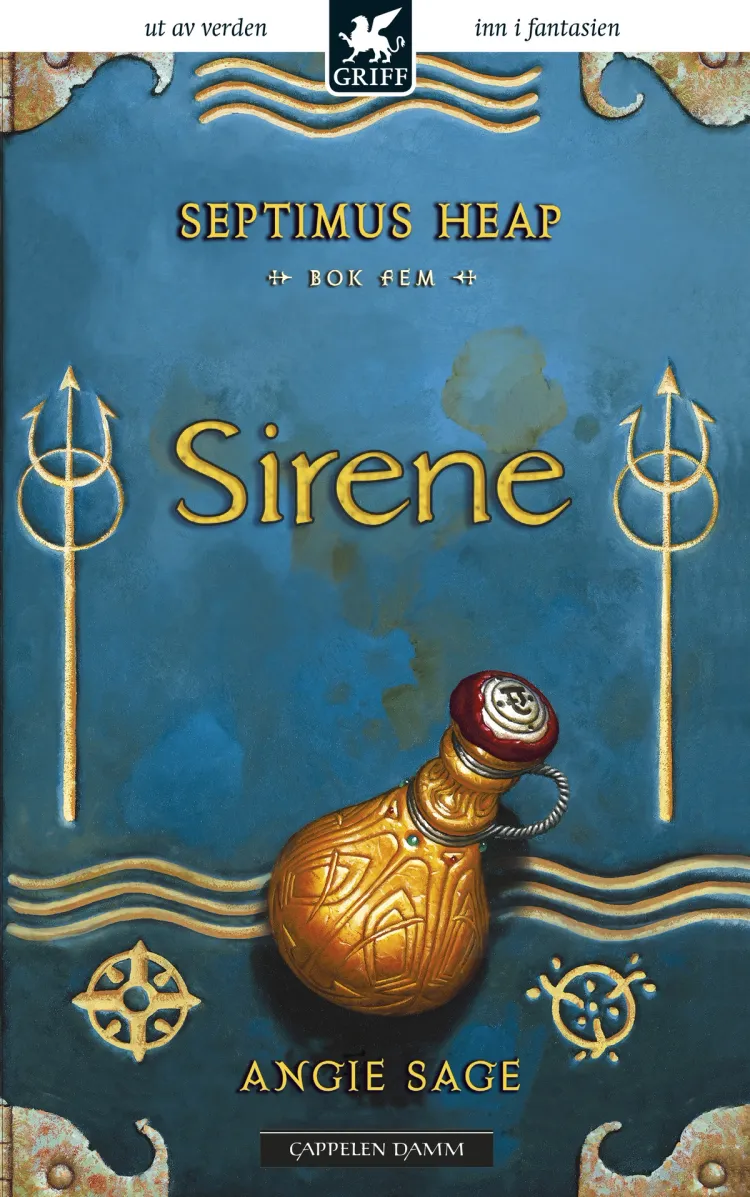 Omslag Septimus Heap 5: Sirene av Angie Sage (Heftet)