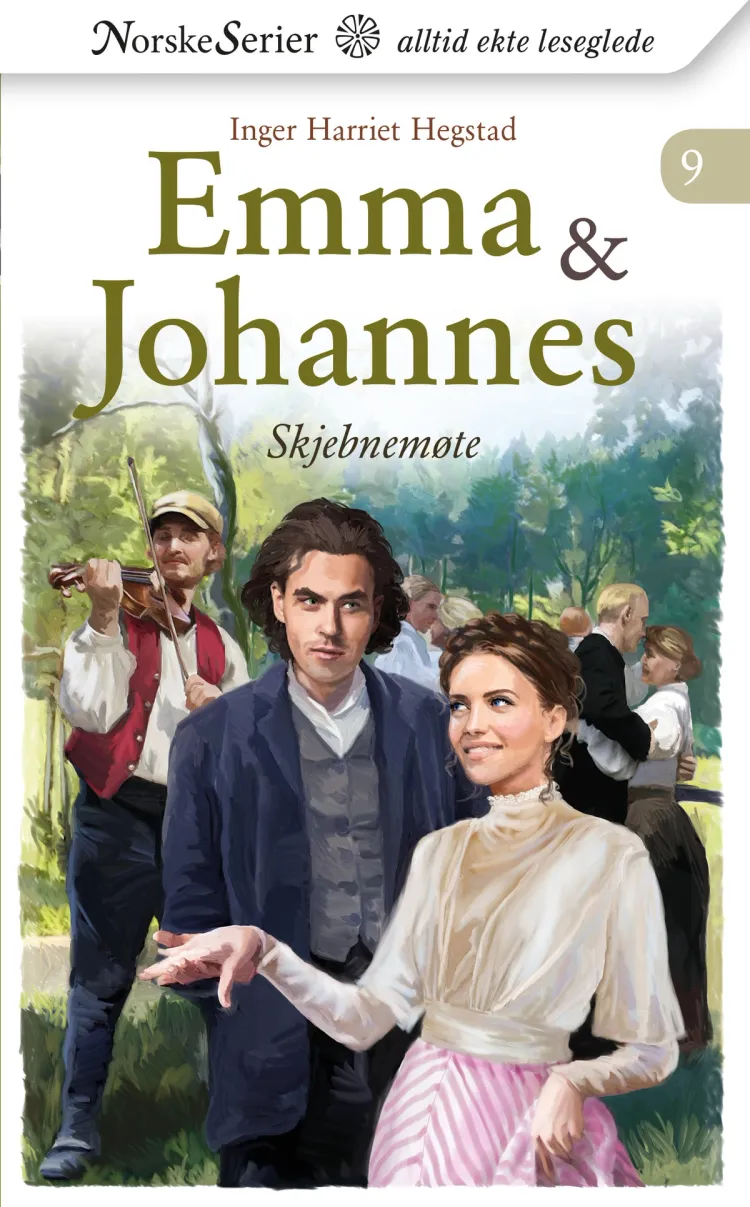 Omslag Skjebnemøte av Inger Harriet Hegstad (Ebok)