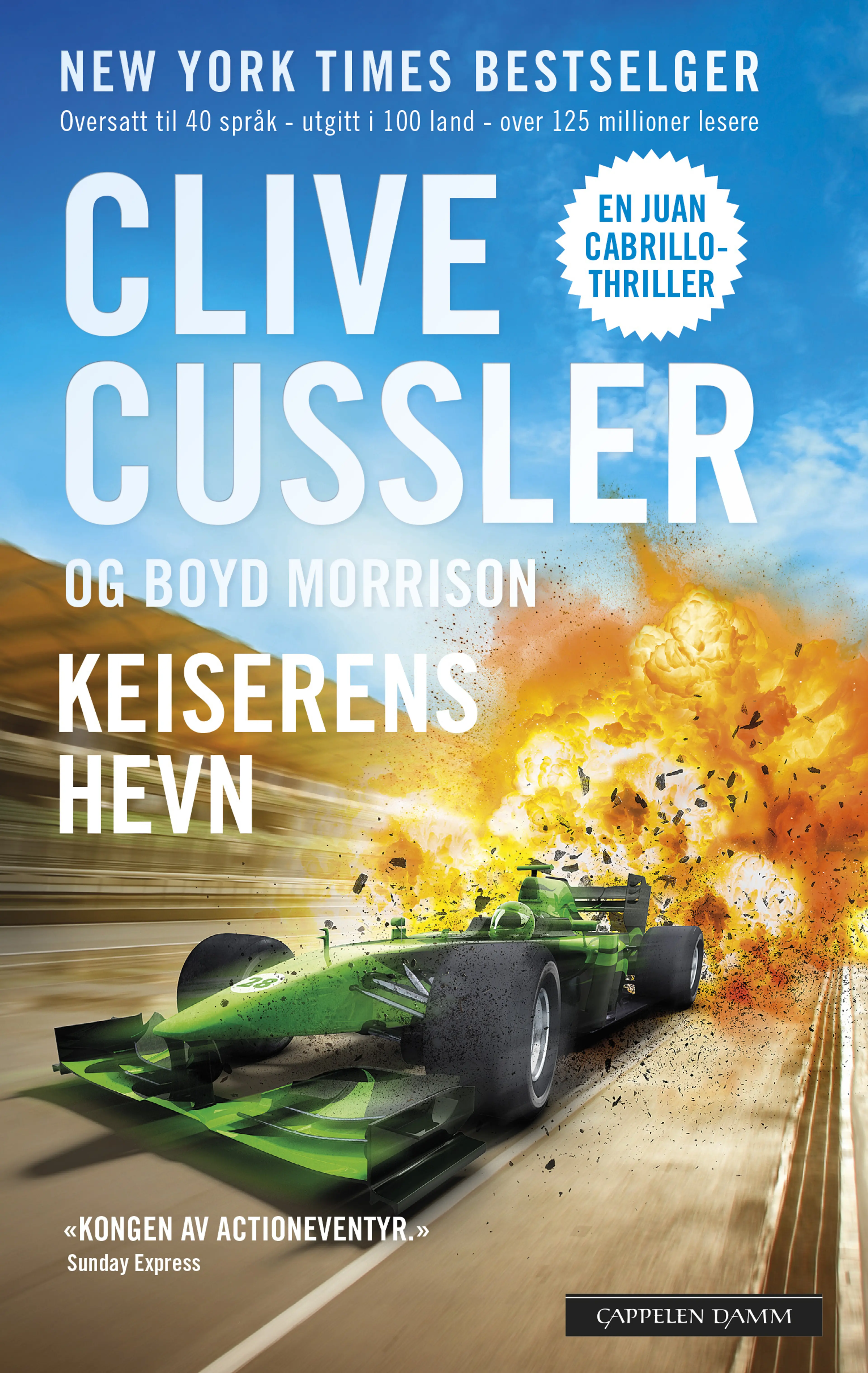 Omslag Keiserens hevn av Clive Cussler (Heftet)