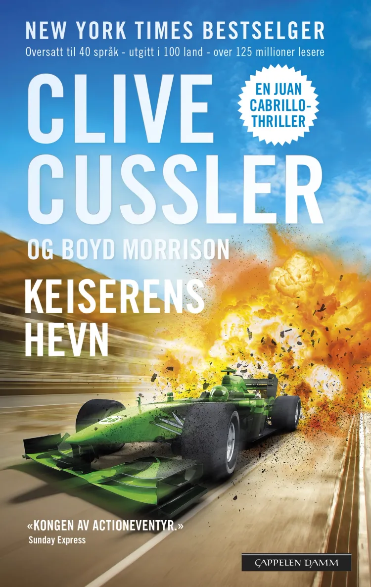 Omslag Keiserens hevn av Clive Cussler (Heftet)
