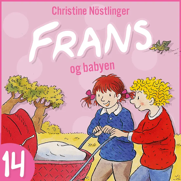Omslag Frans og babyen av Christine Nöstlinger (Lydbok)