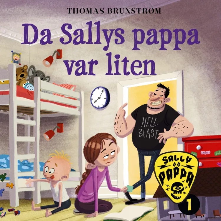 Omslag Da Sallys pappa var liten av Thomas Brunstrøm (Lydbok)