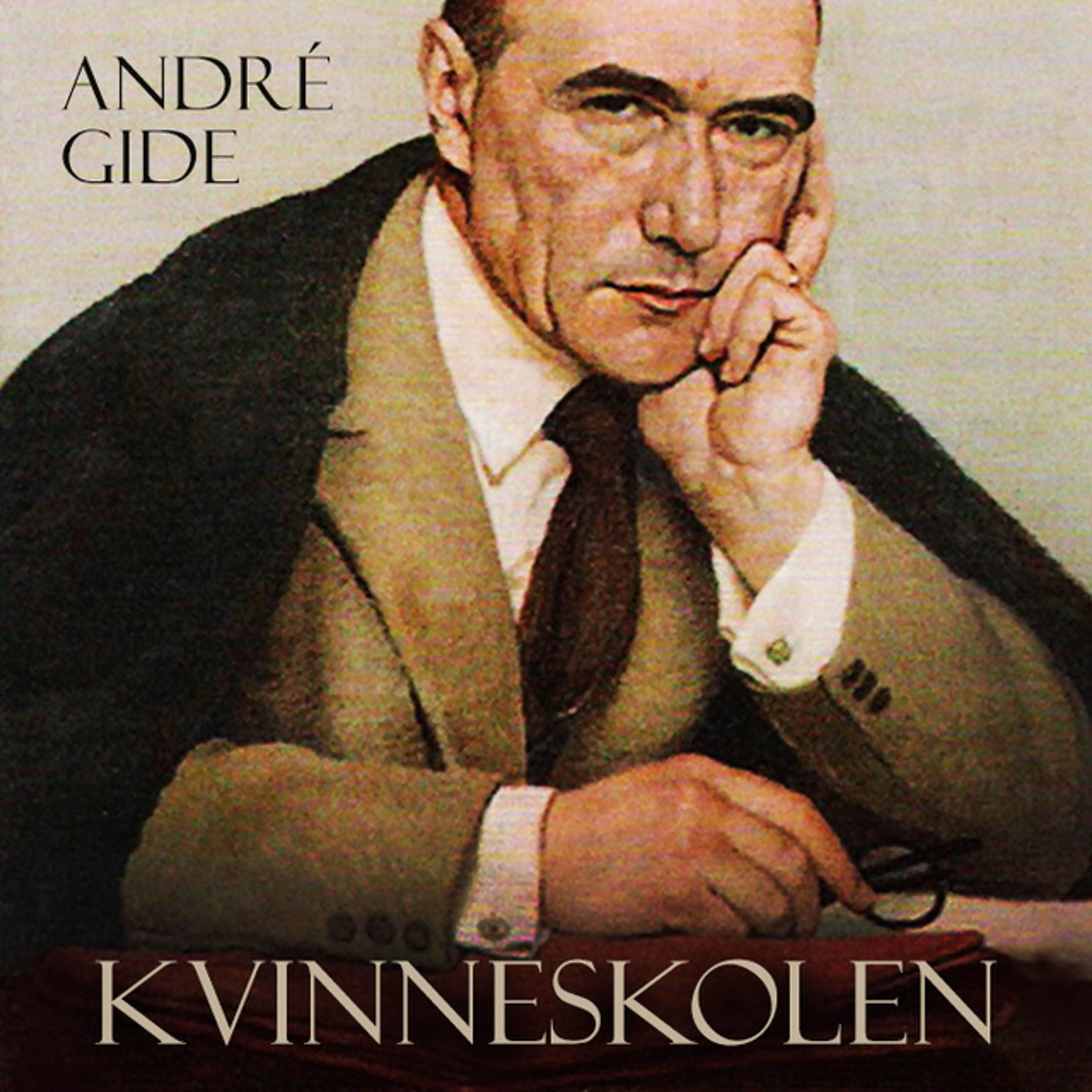 Omslag Kvinneskolen av André Gide (Lydbok)