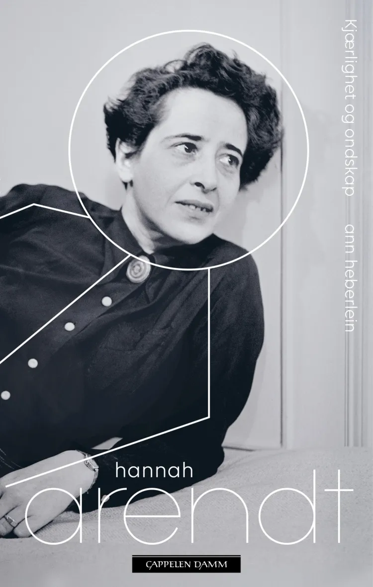 Omslag Hannah Arendt av Ann Heberlein (Innbundet)
