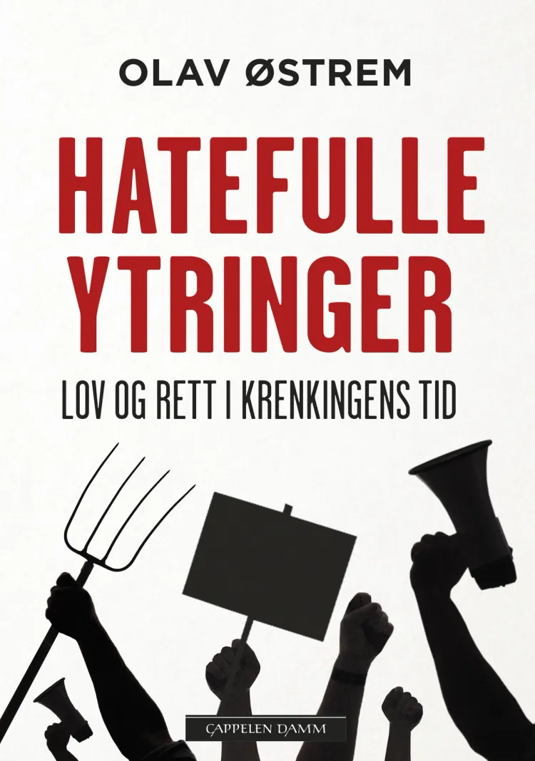 Omslag Hatefulle ytringer av Olav Østrem (Innbundet)