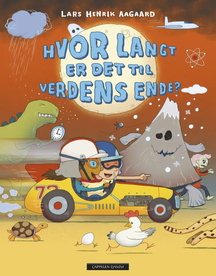 Omslag Hvor langt er det til verdens ende? av Lars Henrik Aagaard (Innbundet)