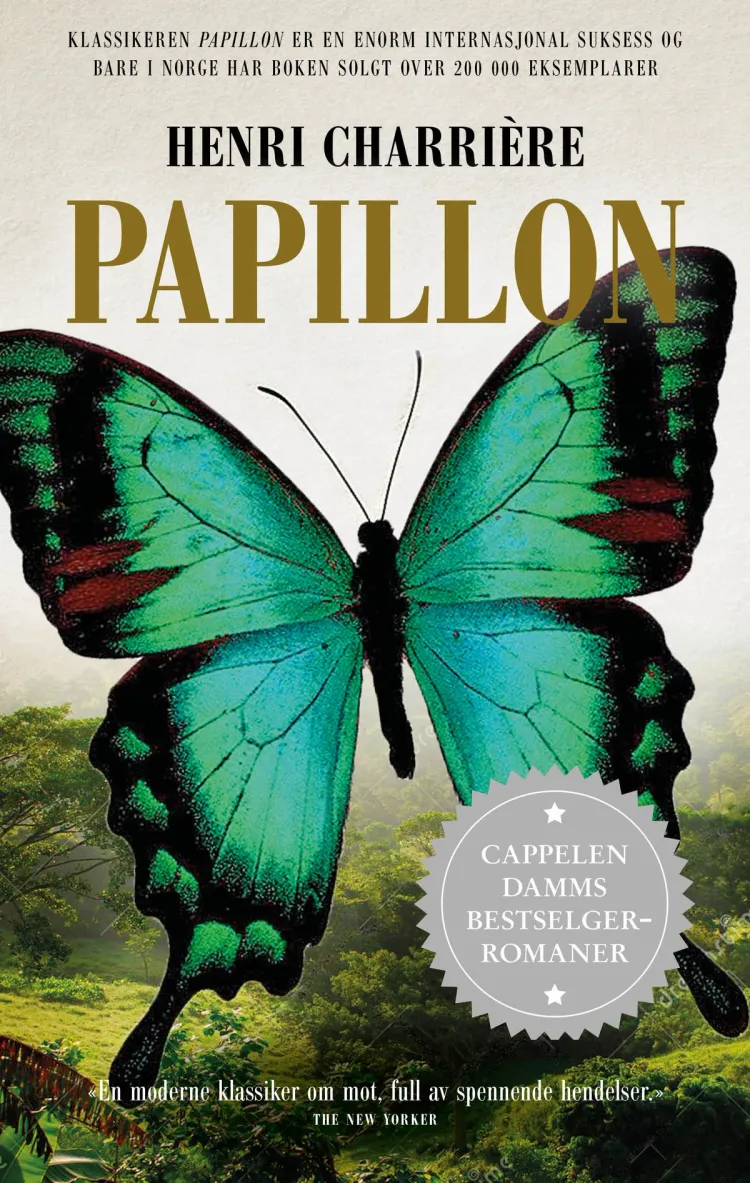Omslag Papillon av Henri Charrière (Ebok)