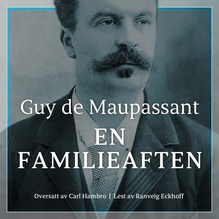 Omslag En familieaften av Guy de Maupassant (Lydbok)
