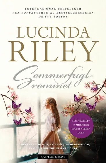 Omslag Sommerfuglrommet (spesialutgave Norli) av Lucinda Riley (Heftet)
