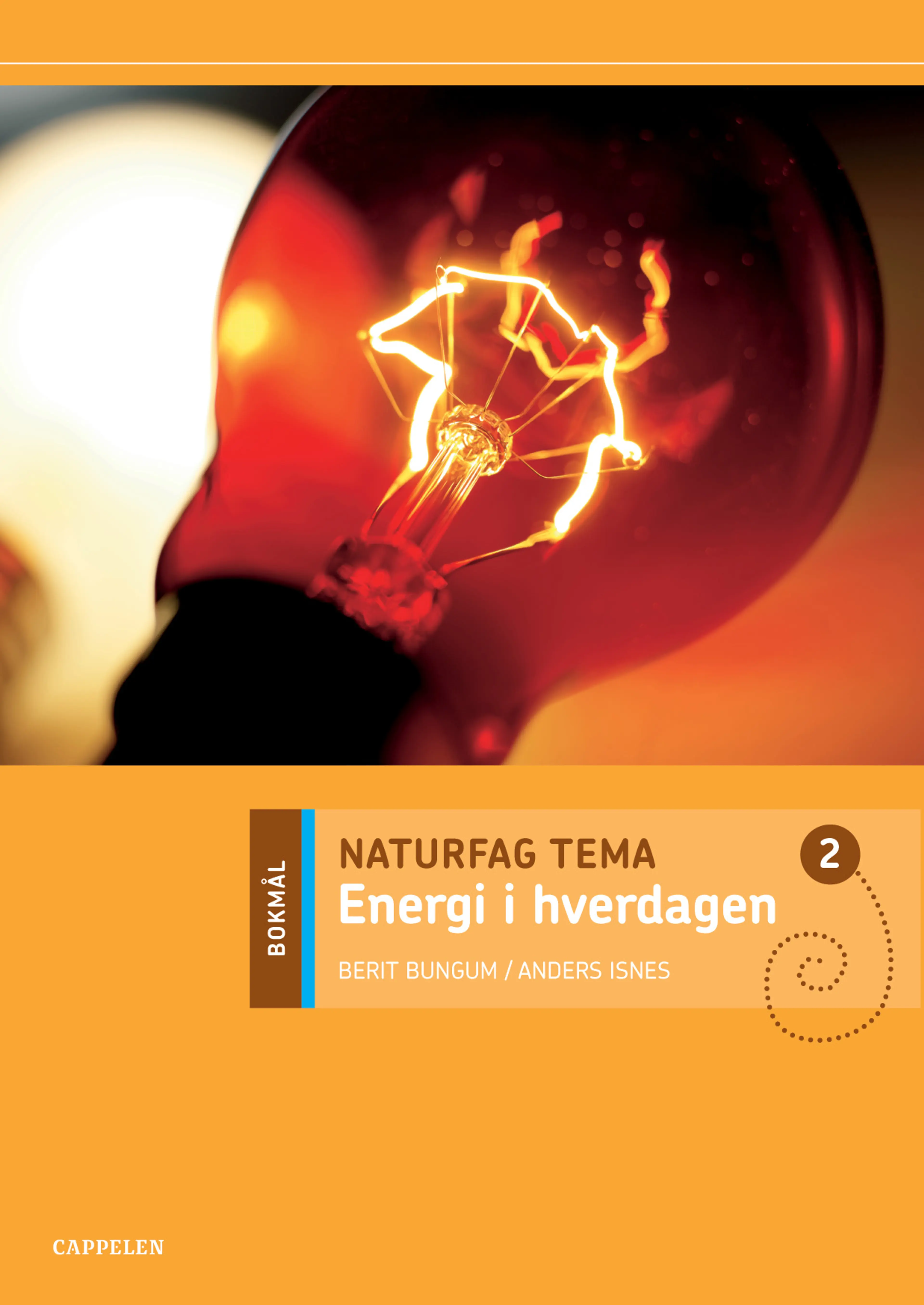 Omslag Naturfag Tema Energi i hverdagen av Berit Bungum og Anders Isnes (Heftet)